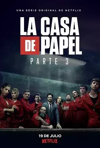 ดูหนังออนไลน์ Money Heist Season 3 (2019) ทรชนคนปล้นโลก